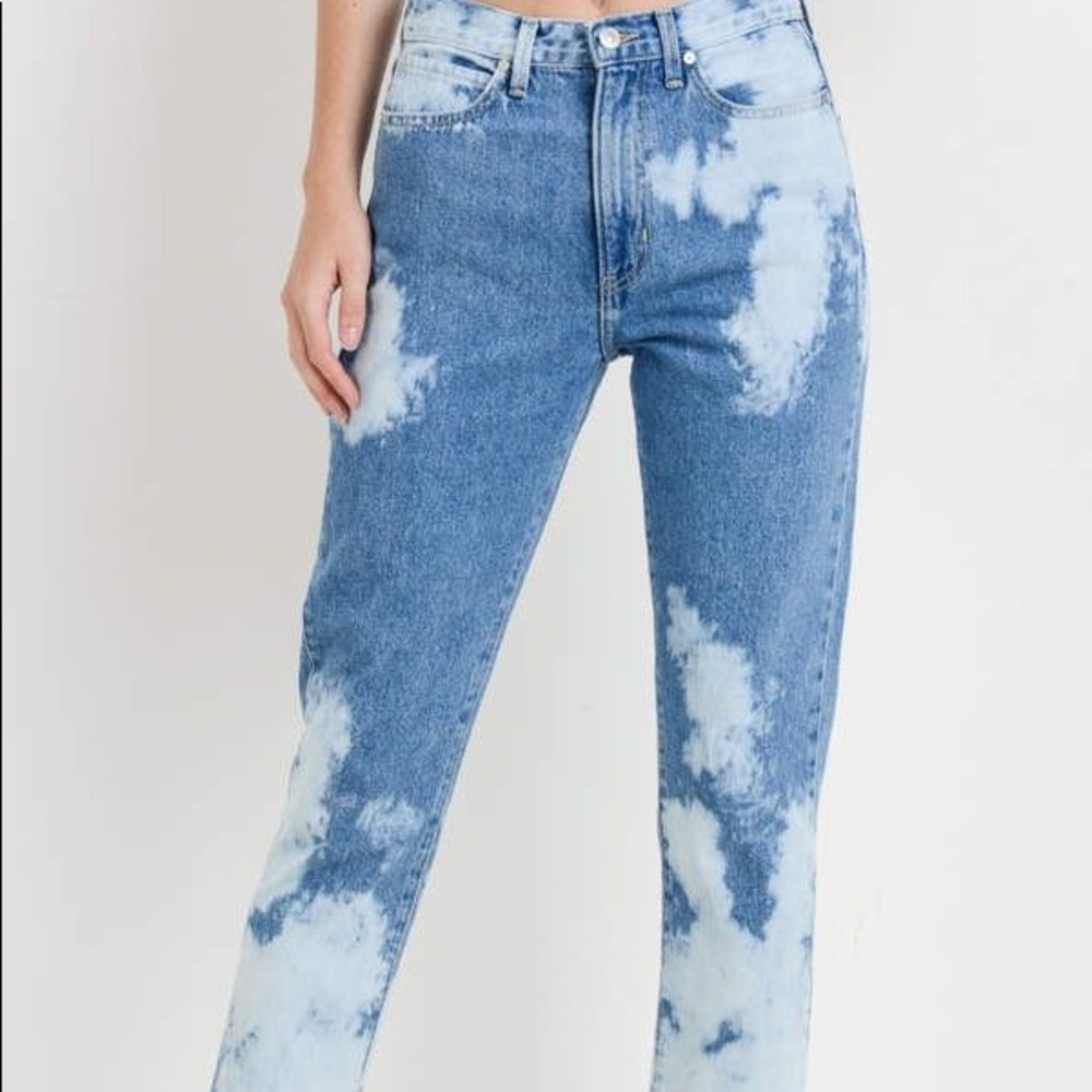 Just Black Denim jeans with white.